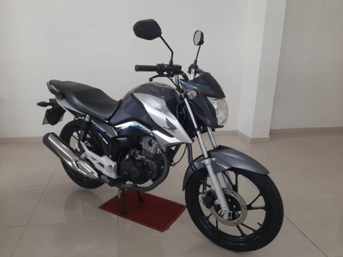 HONDA - CG 160 - 2022/2023 - Cinza - R$ 19.900,00