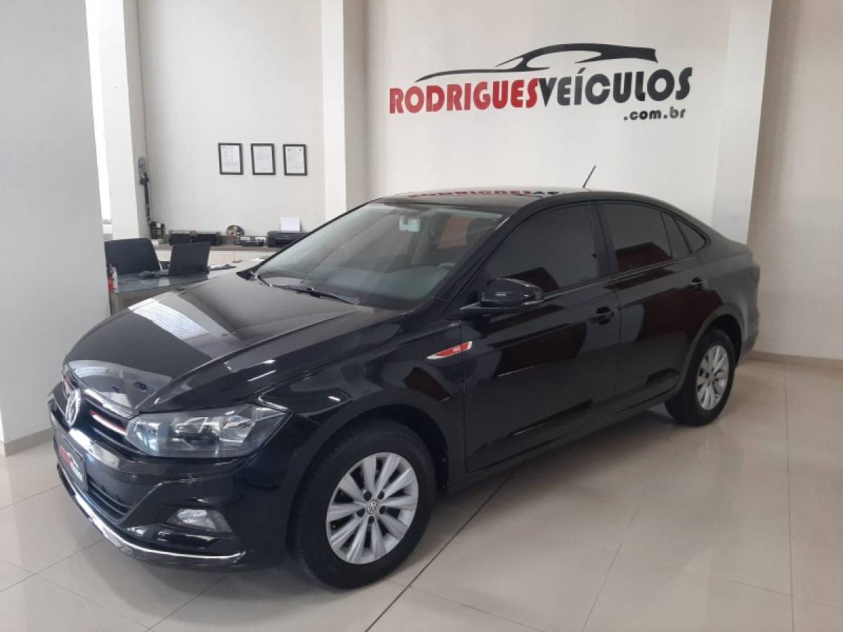 VOLKSWAGEN - VIRTUS - 2019/2020 - Preta - R$ 79.900,00