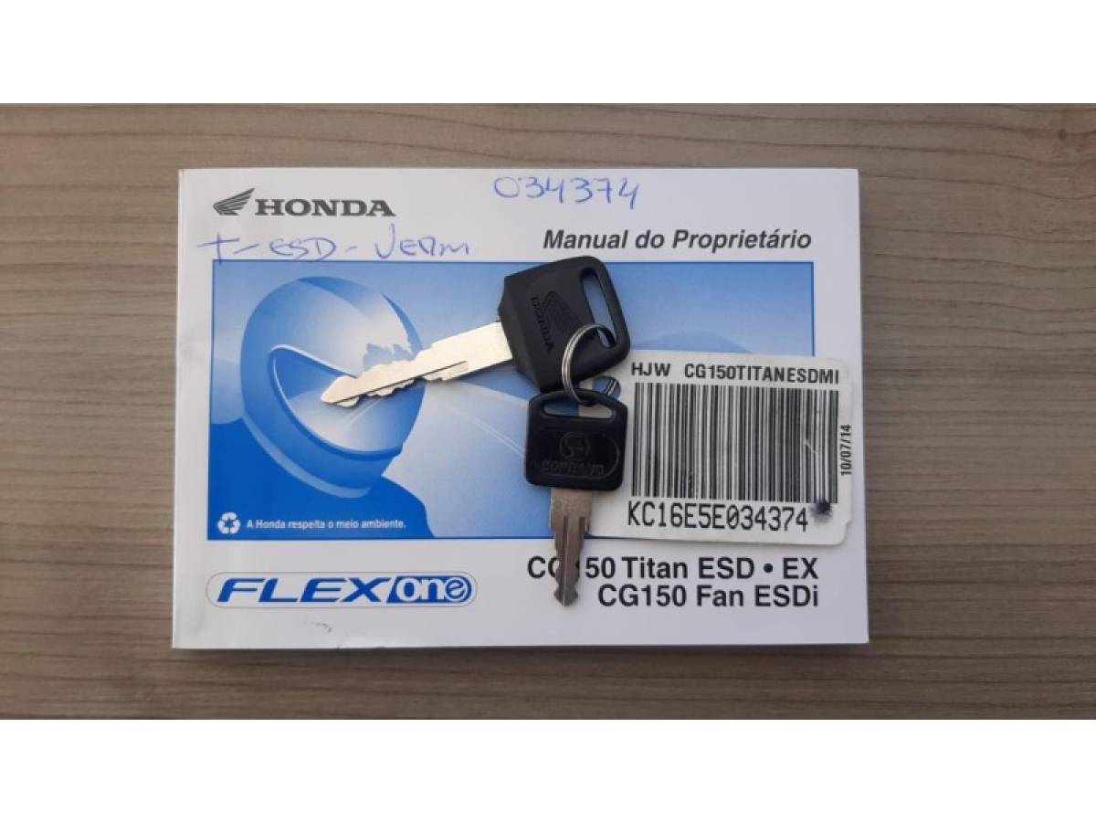HONDA - CG 150 - 2014/2014 - Vermelha - R$ 12.900,00