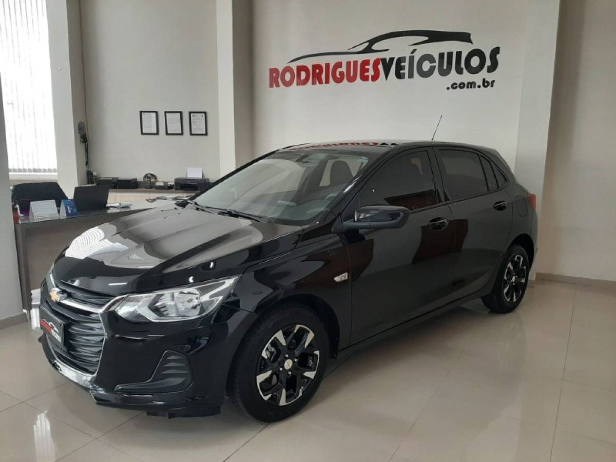 CHEVROLET - ONIX - 2020/2020 - Preta - R$ 63.900,00