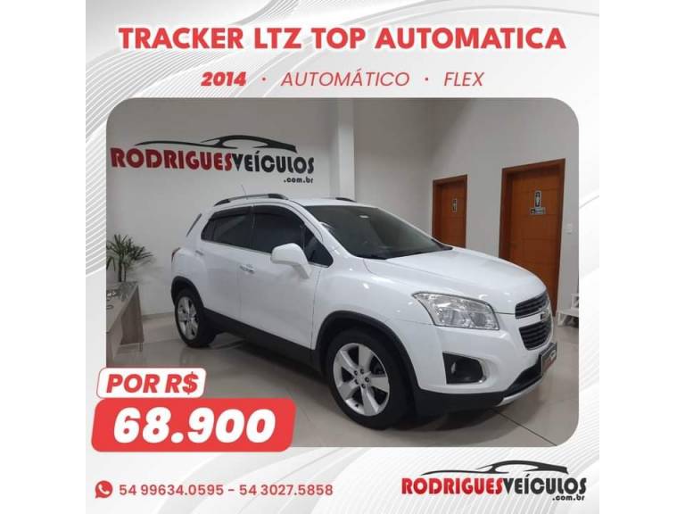 CHEVROLET - TRACKER - 2014/2014 - Branca - R$ 68.900,00